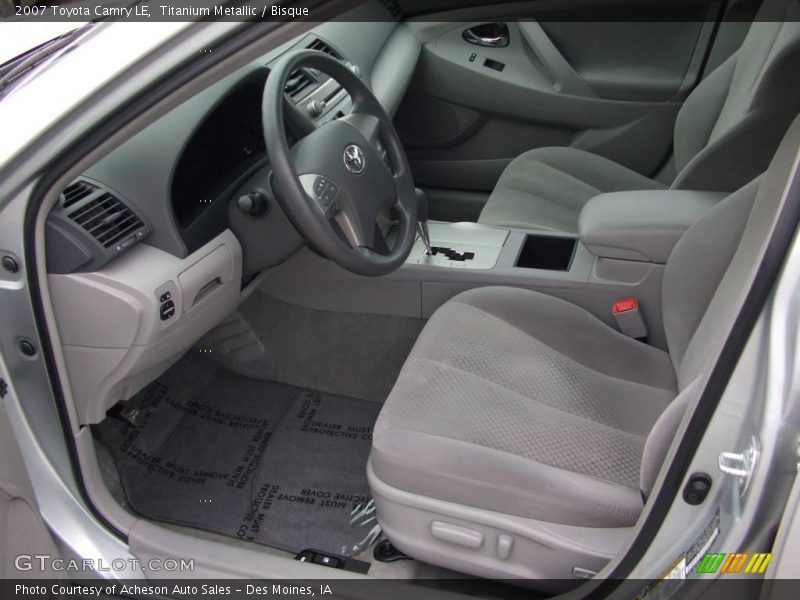 Titanium Metallic / Bisque 2007 Toyota Camry LE
