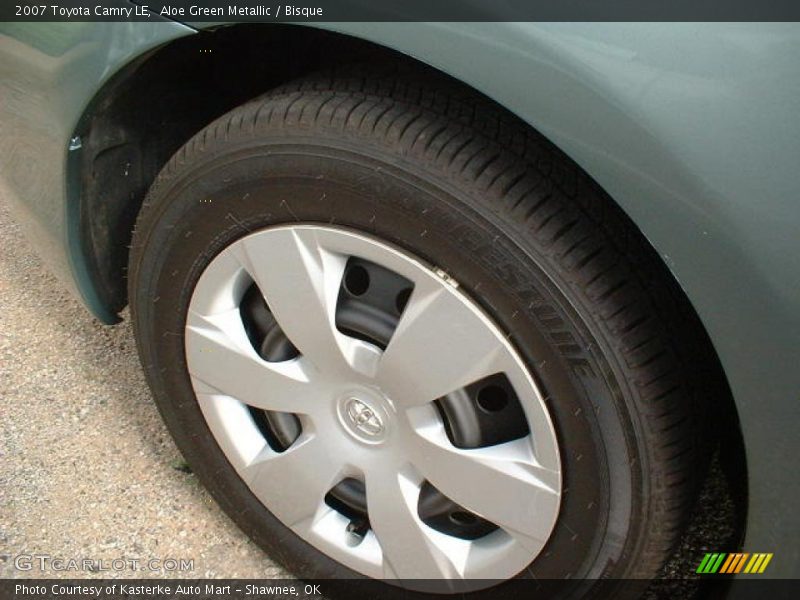 Aloe Green Metallic / Bisque 2007 Toyota Camry LE