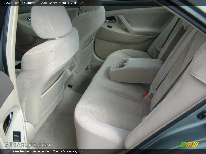 Aloe Green Metallic / Bisque 2007 Toyota Camry LE