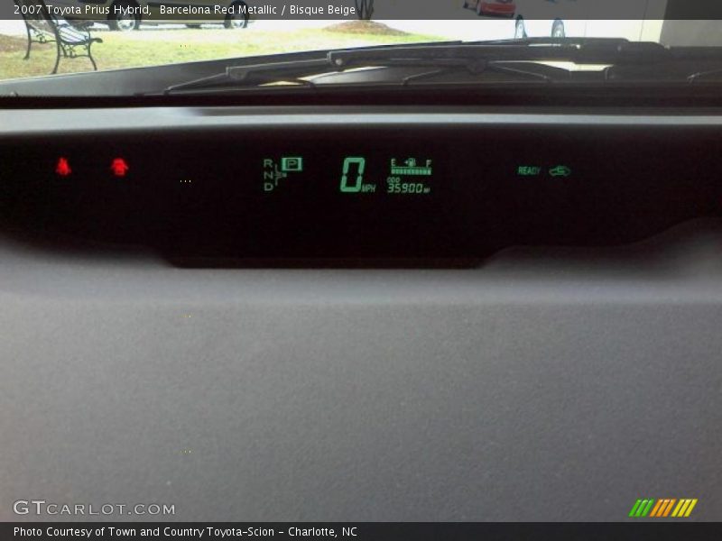 Barcelona Red Metallic / Bisque Beige 2007 Toyota Prius Hybrid