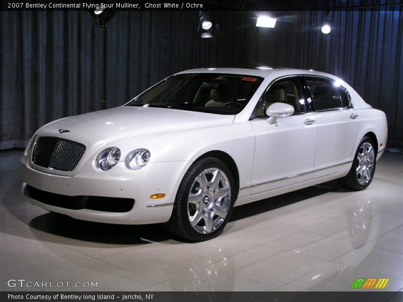 Ghost White / Ochre 2007 Bentley Continental Flying Spur Mulliner