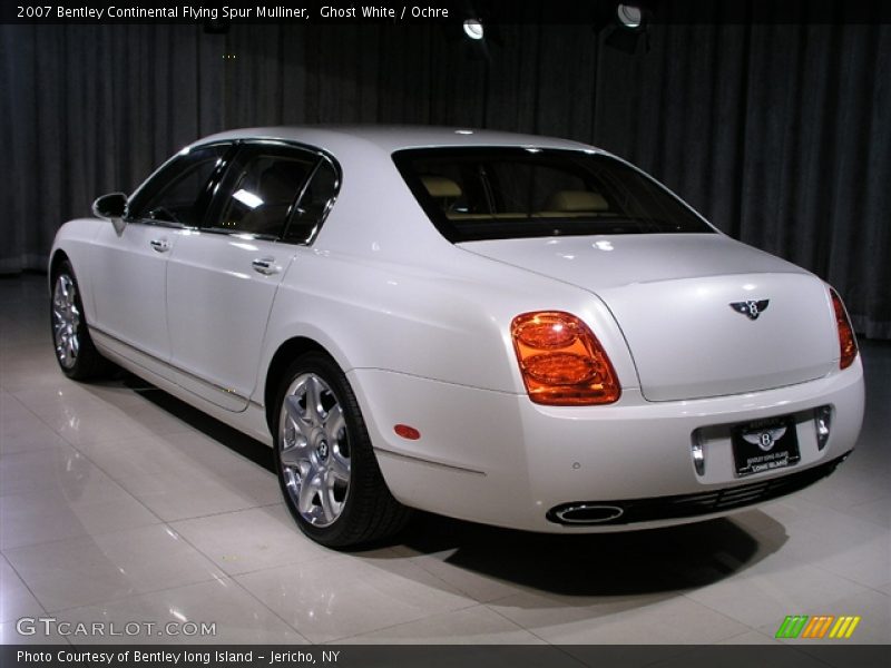 Ghost White / Ochre 2007 Bentley Continental Flying Spur Mulliner