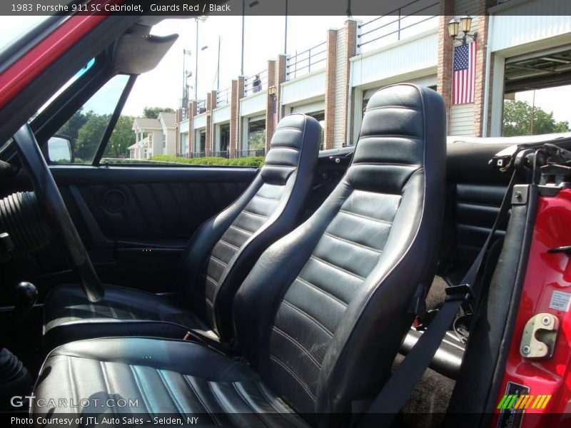 Guards Red / Black 1983 Porsche 911 SC Cabriolet