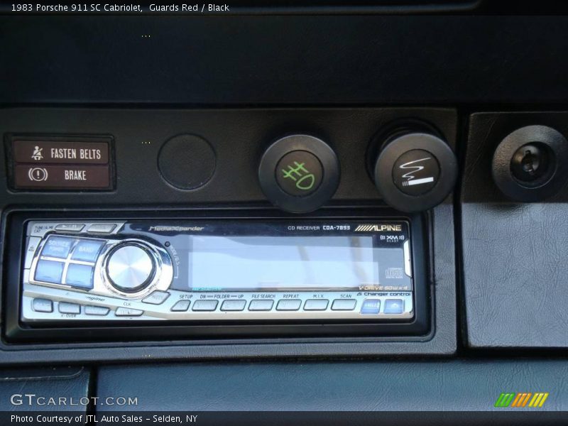 Guards Red / Black 1983 Porsche 911 SC Cabriolet