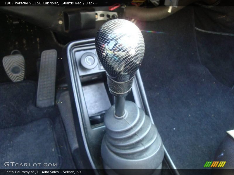 Guards Red / Black 1983 Porsche 911 SC Cabriolet