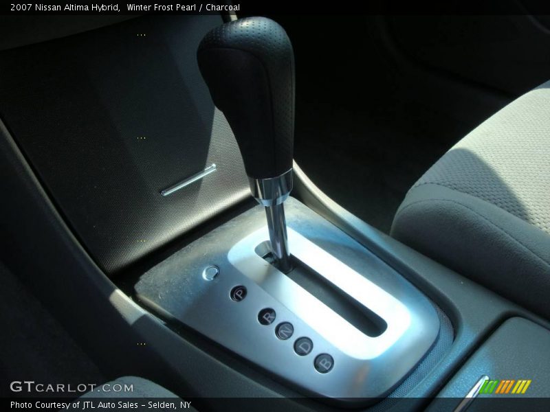 Winter Frost Pearl / Charcoal 2007 Nissan Altima Hybrid