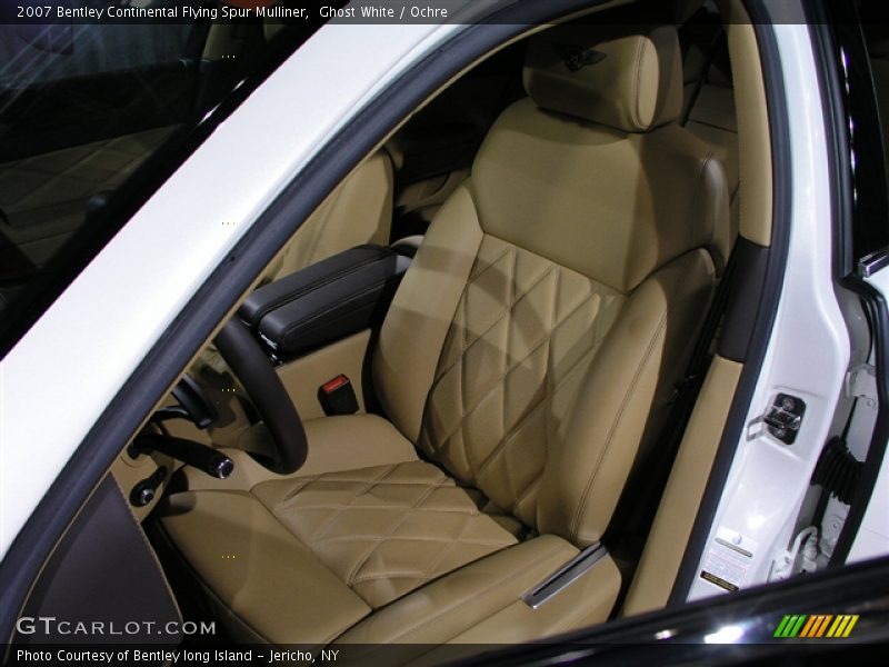 Ghost White / Ochre 2007 Bentley Continental Flying Spur Mulliner