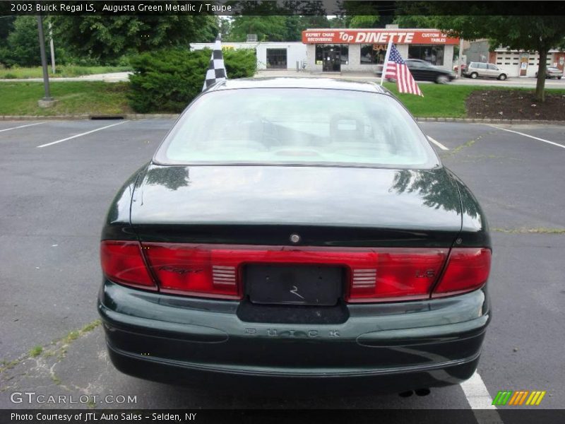 Augusta Green Metallic / Taupe 2003 Buick Regal LS