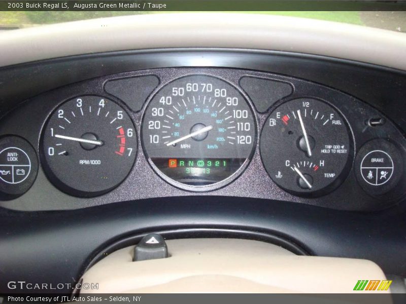 Augusta Green Metallic / Taupe 2003 Buick Regal LS