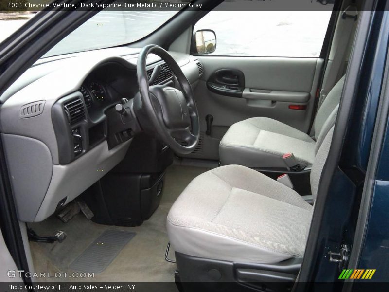 Dark Sapphire Blue Metallic / Medium Gray 2001 Chevrolet Venture