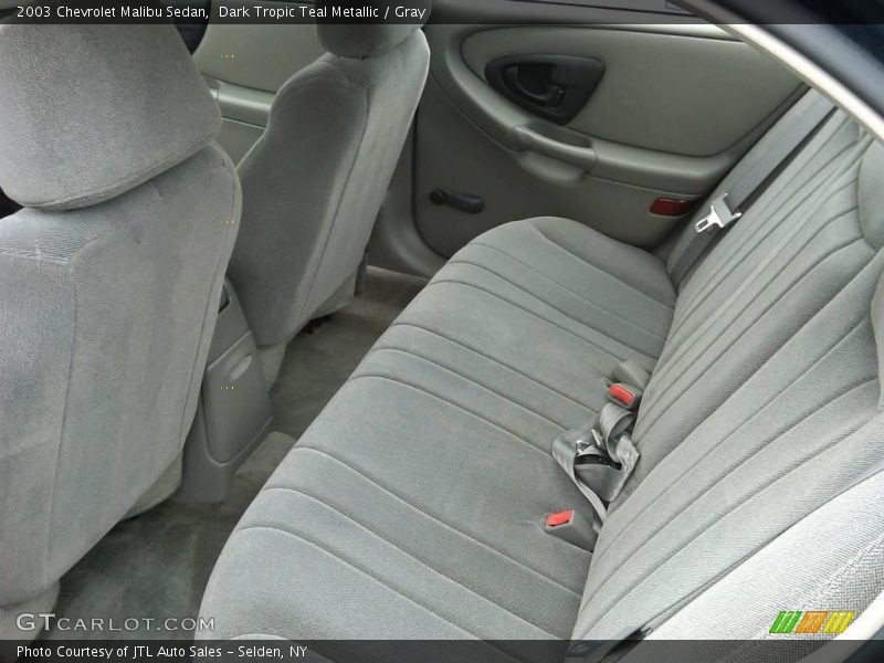 Dark Tropic Teal Metallic / Gray 2003 Chevrolet Malibu Sedan