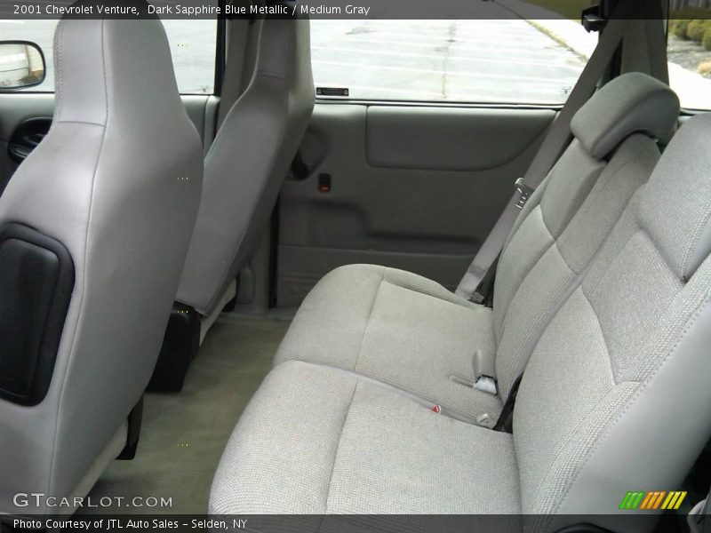 Dark Sapphire Blue Metallic / Medium Gray 2001 Chevrolet Venture