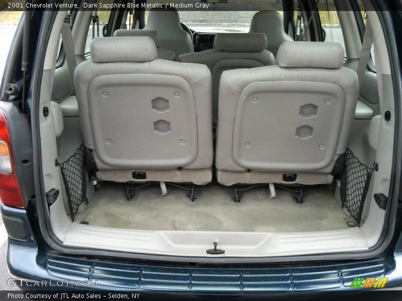 Dark Sapphire Blue Metallic / Medium Gray 2001 Chevrolet Venture