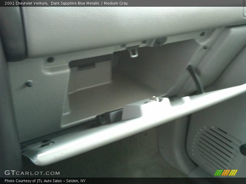 Dark Sapphire Blue Metallic / Medium Gray 2001 Chevrolet Venture