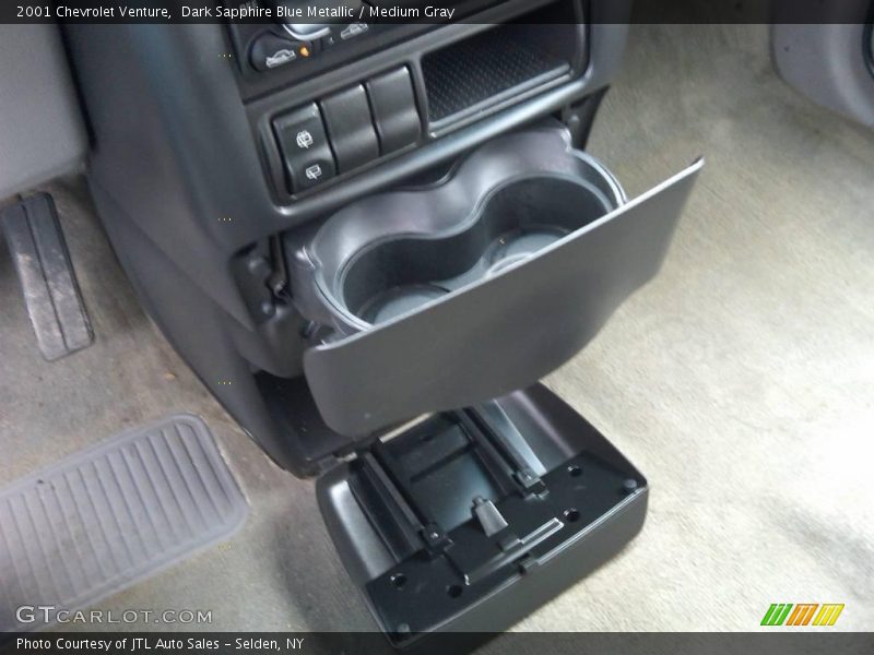 Dark Sapphire Blue Metallic / Medium Gray 2001 Chevrolet Venture