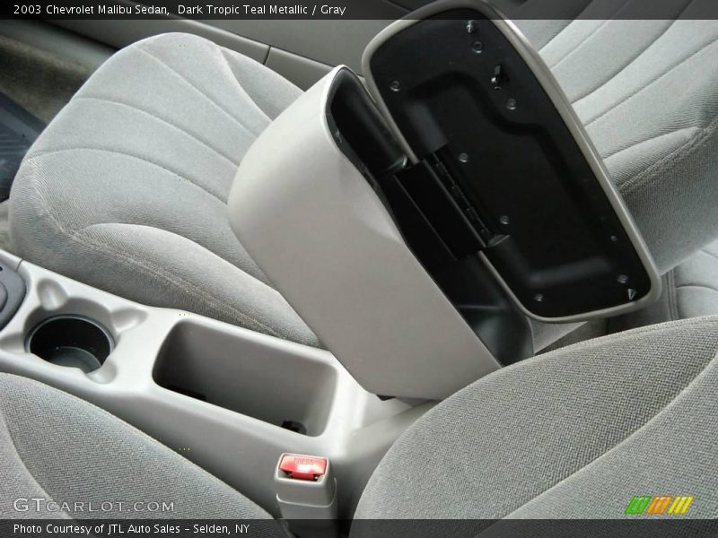 Dark Tropic Teal Metallic / Gray 2003 Chevrolet Malibu Sedan