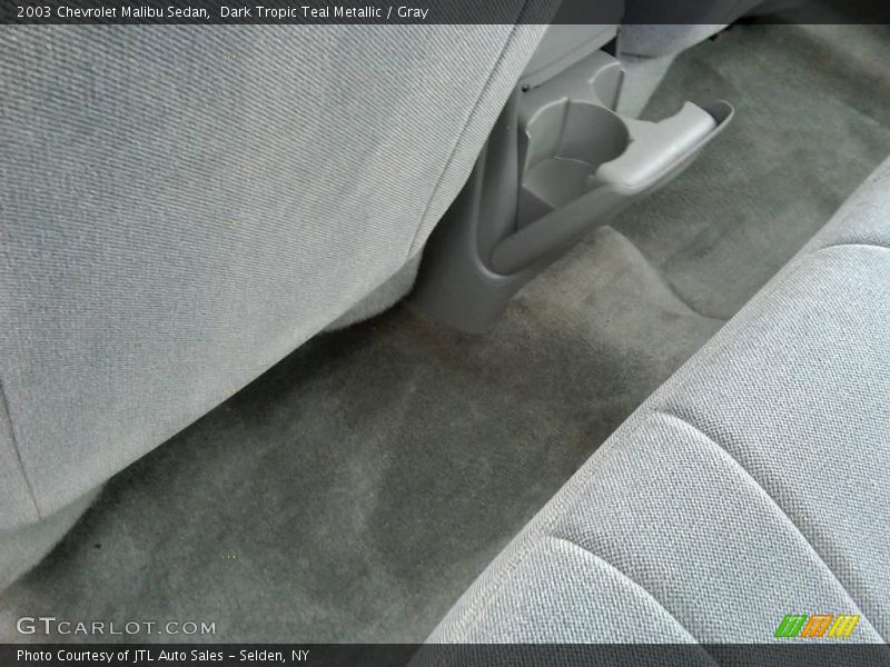 Dark Tropic Teal Metallic / Gray 2003 Chevrolet Malibu Sedan