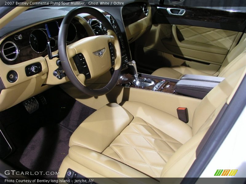 Ghost White / Ochre 2007 Bentley Continental Flying Spur Mulliner