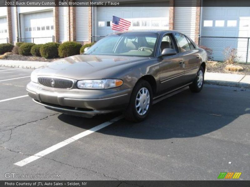 Dark Bronzemist Metallic / Taupe 2002 Buick Century Custom