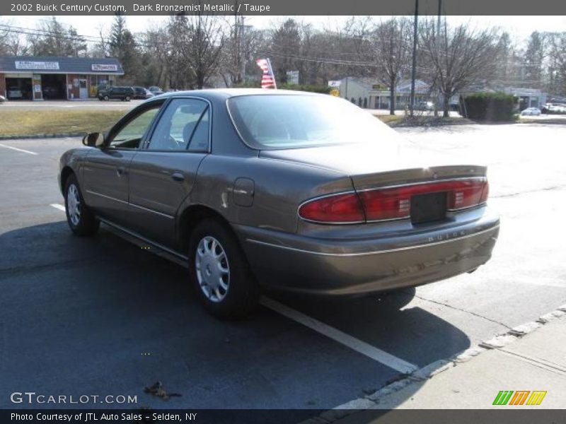 Dark Bronzemist Metallic / Taupe 2002 Buick Century Custom