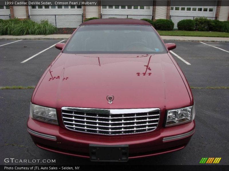 Crimson Pearl / Mulberry 1999 Cadillac DeVille Sedan