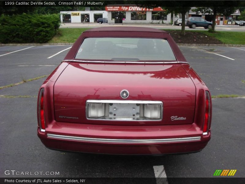 Crimson Pearl / Mulberry 1999 Cadillac DeVille Sedan