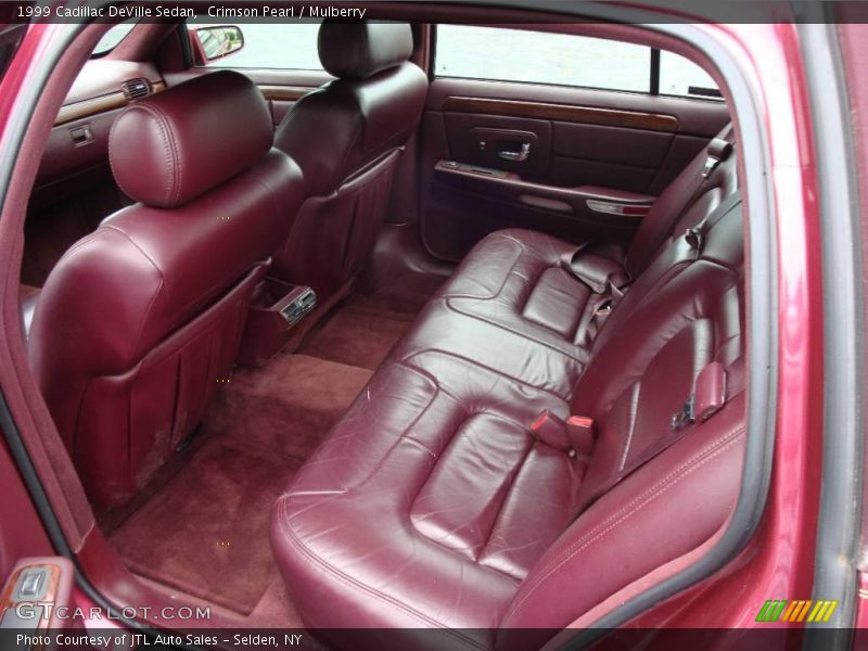 Crimson Pearl / Mulberry 1999 Cadillac DeVille Sedan