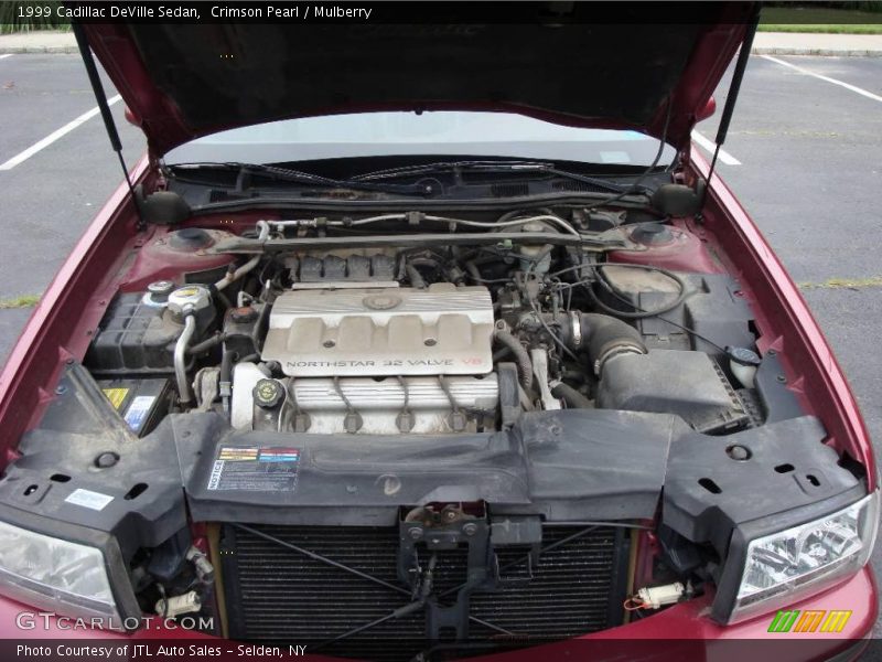 Crimson Pearl / Mulberry 1999 Cadillac DeVille Sedan