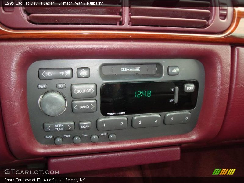Crimson Pearl / Mulberry 1999 Cadillac DeVille Sedan