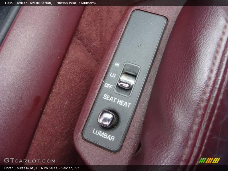 Crimson Pearl / Mulberry 1999 Cadillac DeVille Sedan