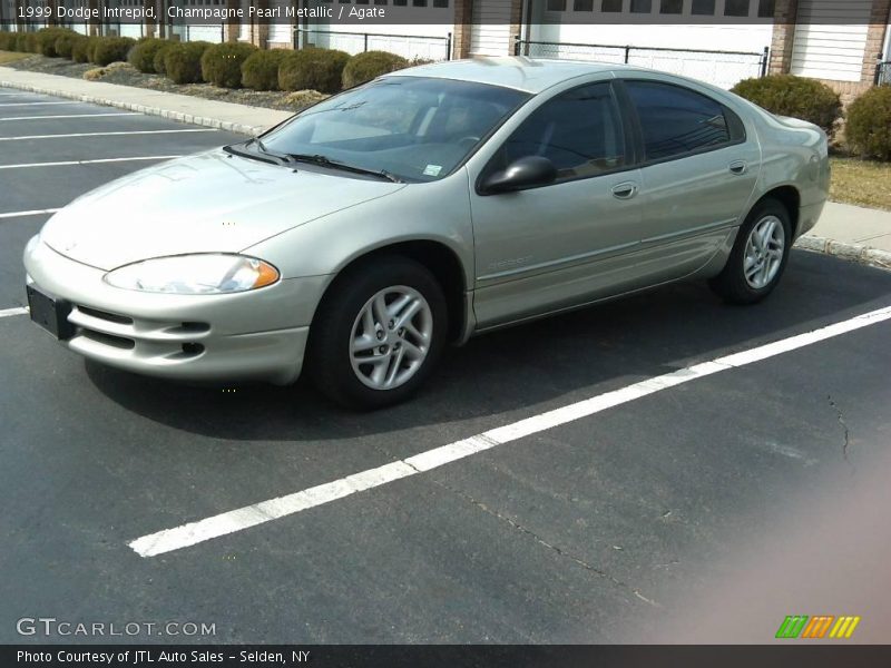 Champagne Pearl Metallic / Agate 1999 Dodge Intrepid