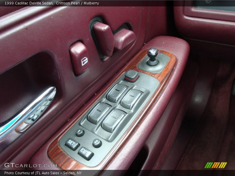 Crimson Pearl / Mulberry 1999 Cadillac DeVille Sedan