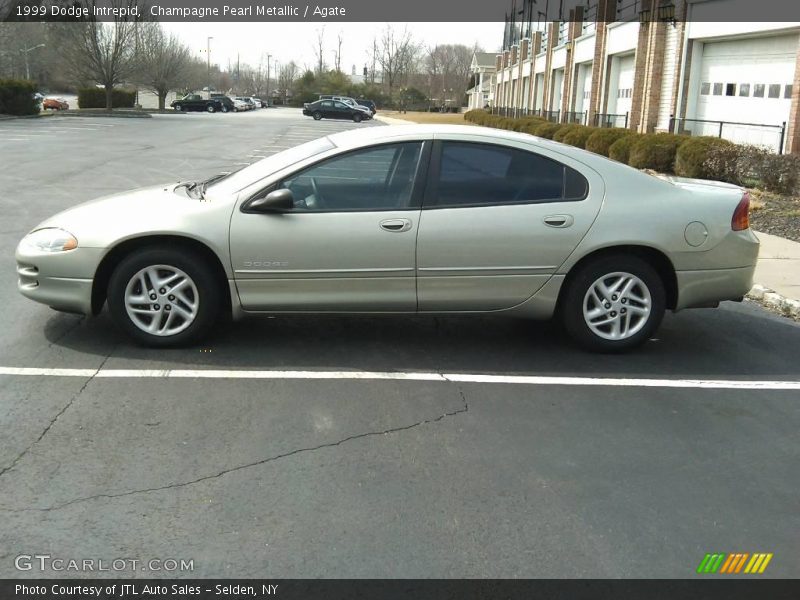 Champagne Pearl Metallic / Agate 1999 Dodge Intrepid