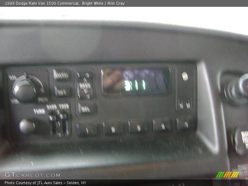 Bright White / Mist Gray 1999 Dodge Ram Van 1500 Commercial