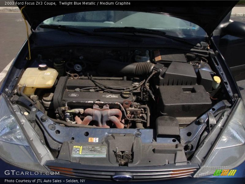Twilight Blue Metallic / Medium Graphite 2003 Ford Focus ZX3 Coupe