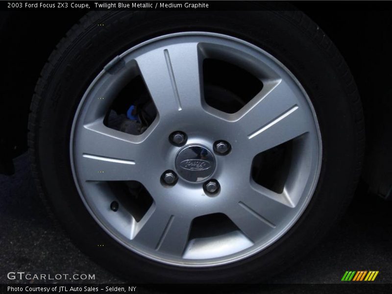 Twilight Blue Metallic / Medium Graphite 2003 Ford Focus ZX3 Coupe