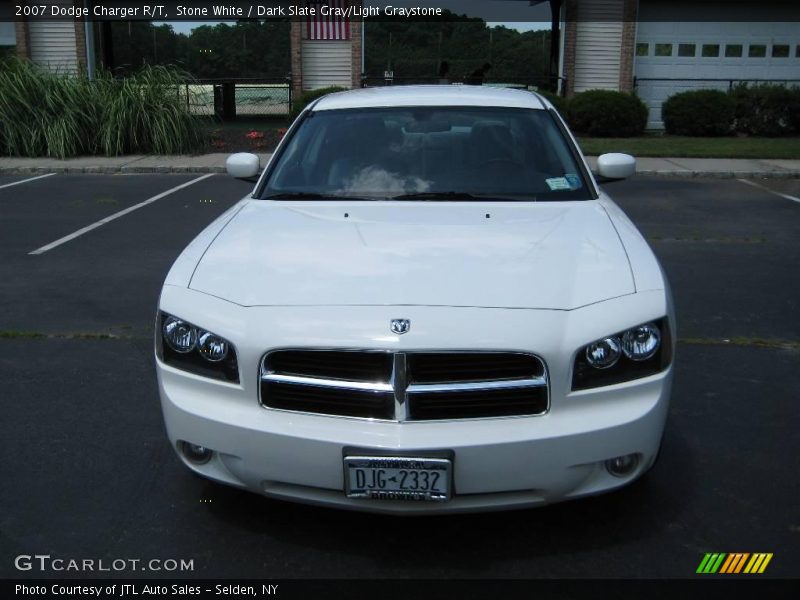 Stone White / Dark Slate Gray/Light Graystone 2007 Dodge Charger R/T