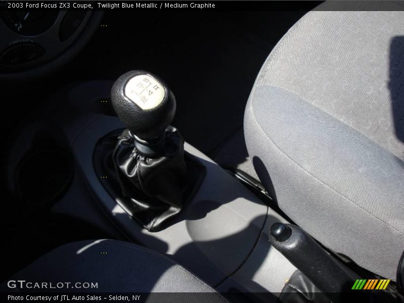 Twilight Blue Metallic / Medium Graphite 2003 Ford Focus ZX3 Coupe