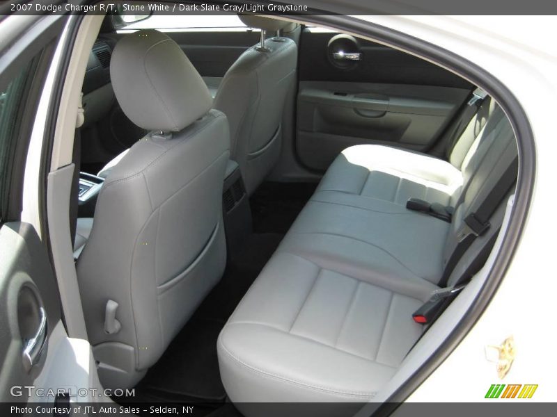 Stone White / Dark Slate Gray/Light Graystone 2007 Dodge Charger R/T