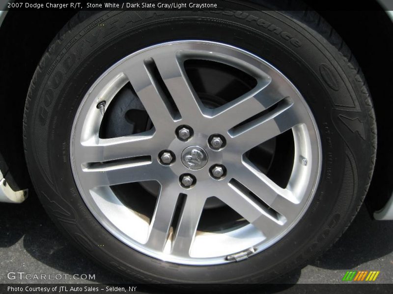 Stone White / Dark Slate Gray/Light Graystone 2007 Dodge Charger R/T