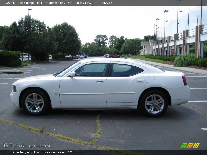 Stone White / Dark Slate Gray/Light Graystone 2007 Dodge Charger R/T