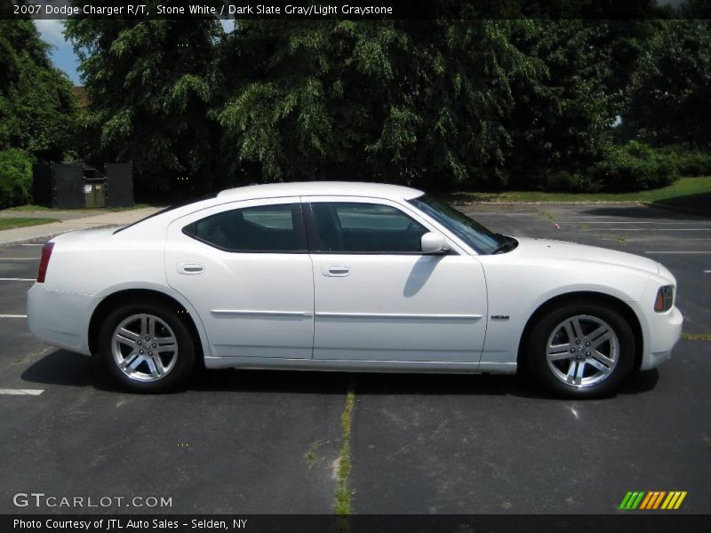 Stone White / Dark Slate Gray/Light Graystone 2007 Dodge Charger R/T