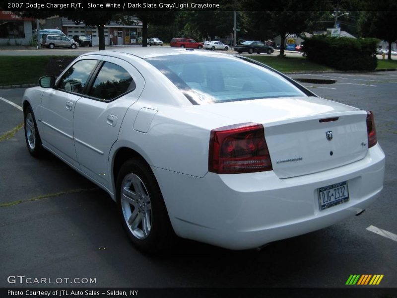 Stone White / Dark Slate Gray/Light Graystone 2007 Dodge Charger R/T