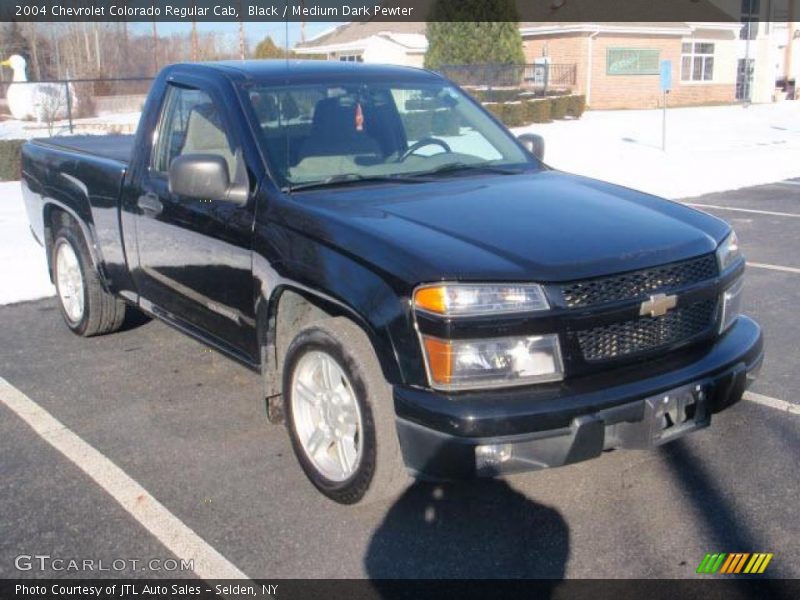 Black / Medium Dark Pewter 2004 Chevrolet Colorado Regular Cab