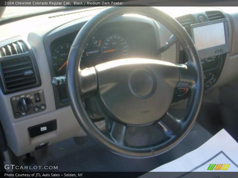 Black / Medium Dark Pewter 2004 Chevrolet Colorado Regular Cab