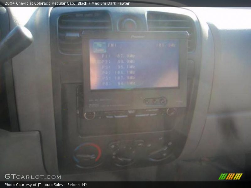 Black / Medium Dark Pewter 2004 Chevrolet Colorado Regular Cab