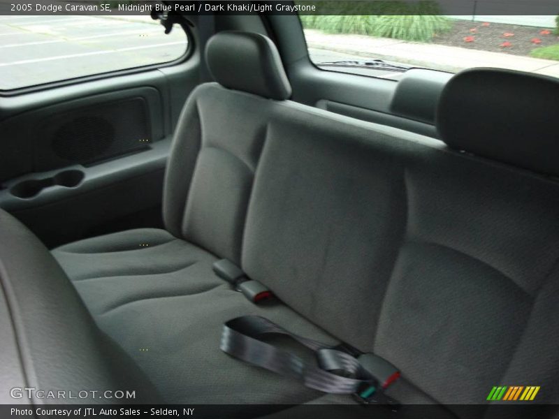 Midnight Blue Pearl / Dark Khaki/Light Graystone 2005 Dodge Caravan SE