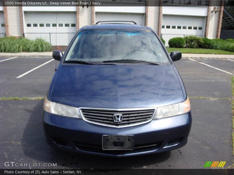 Deep Velvet Blue Pearl / Ivory 2000 Honda Odyssey LX