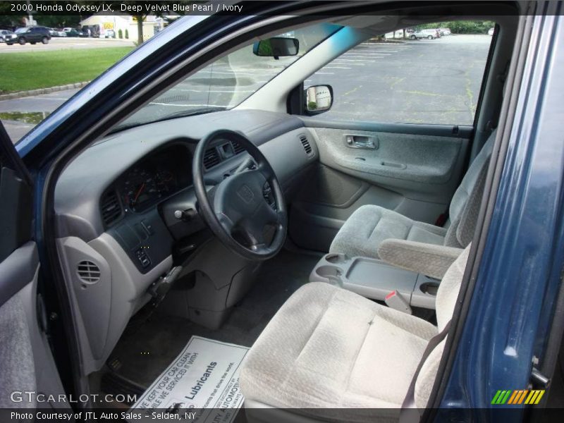 Deep Velvet Blue Pearl / Ivory 2000 Honda Odyssey LX