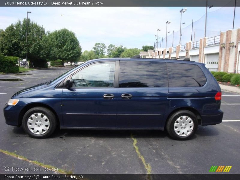 Deep Velvet Blue Pearl / Ivory 2000 Honda Odyssey LX